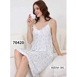 Нічна сорочка, трикотаж 5 шт (M-3XL) ZeL1396_70420