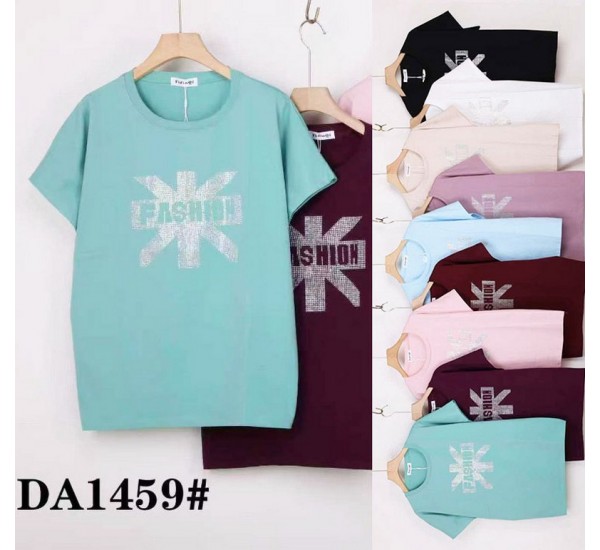 Футболка жіноча, стрейч/коттон 5 шт (58-66 р) ZeL777_DA1459