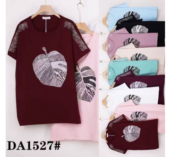 Футболка жіноча, стрейч/коттон 5 шт (62-70 р) ZeL777_DA1527