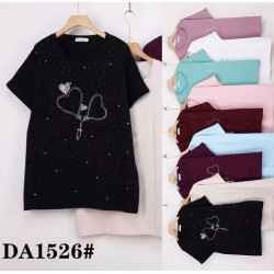 Футболка жіноча, стрейч/коттон 5 шт (62-70 р) ZeL777_DA1526