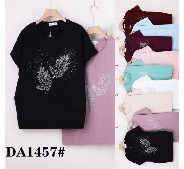 Футболка жіноча, стрейч/коттон 5 шт (58-66 р) ZeL777_DA1457