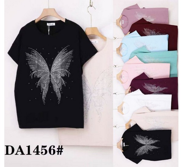 Футболка жіноча, стрейч/коттон 5 шт (58-66 р) ZeL777_DA1456