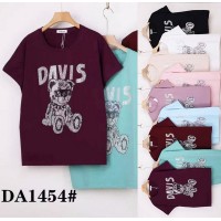 Футболка жіноча, стрейч/коттон 5 шт (58-66 р) ZeL777_DA1454