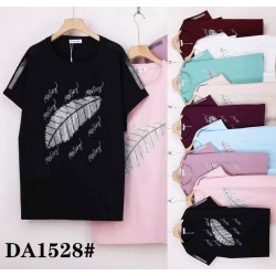 Футболка жіноча, стрейч/коттон 5 шт (62-70 р) ZeL777_DA1528