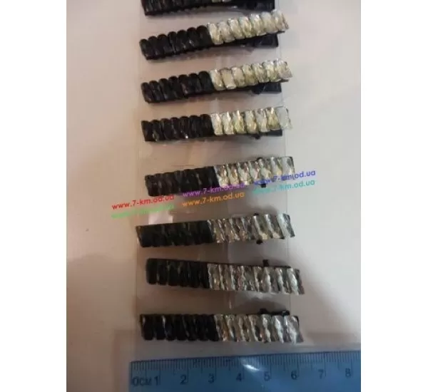 Зажим для волос BIG6645 пластик 12 шт Зажим для волос BIG6645 пластик 12 шт