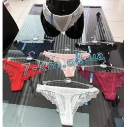 Стринги Подросток-Женские Tes_4336 коттон/ликра 12 шт (48 р)