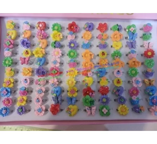Kольцo детское BIG7522 пластик 100 шт Kольцo детское BIG7522 пластик 100 шт