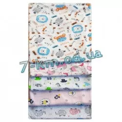 Пелёнка для малышей Vit3219 трикотаж 5 шт (100х110 см)