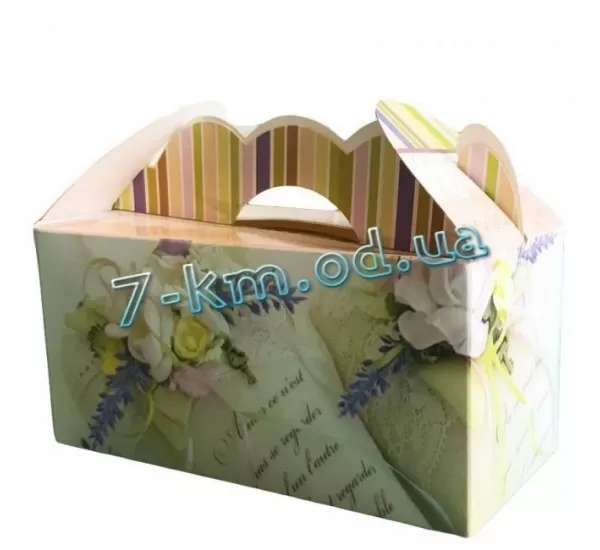Подарункова коробка DIM1242 картон (180*185*80) 10 шт Подарункова коробка DIM1242 картон (180*185*80) 10 шт
