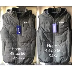 Безрукавка чоловіча 5 шт (48-56 р) синтепон-150 DLD_4856d