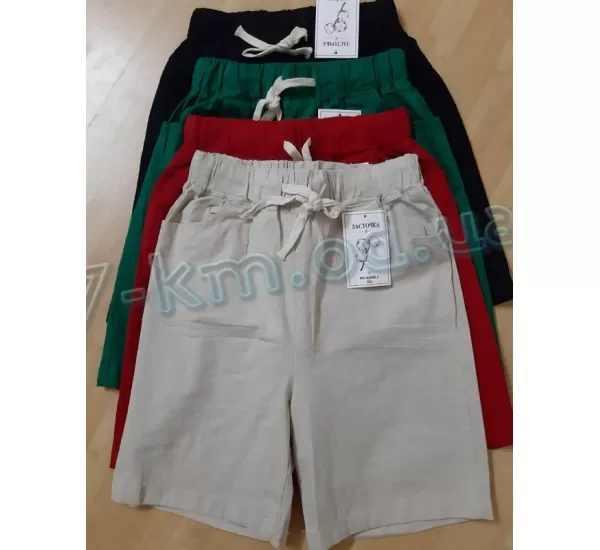 Шорты женские норма DLD_270562 лён 6 шт (1-5XL) Шорты женские норма DLD_270562 лён 6 шт (1-5XL)