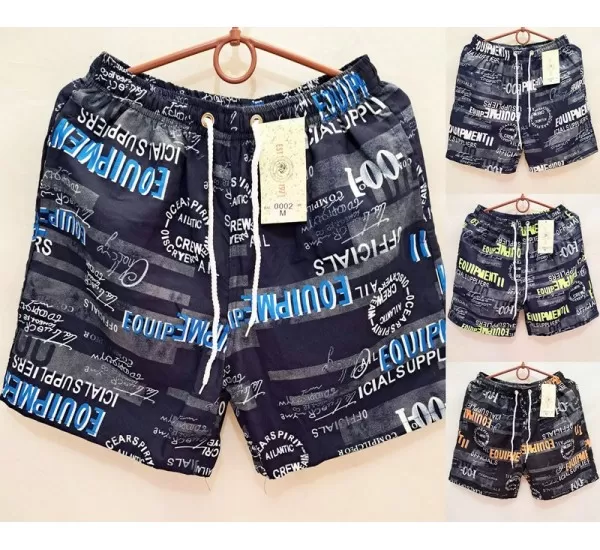 Шорти чоловічі плащівка 5 шт (M-3XL) сітка DLD_0002 Шорти чоловічі плащівка 5 шт (M-3XL) сітка DLD_0002