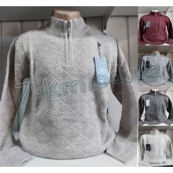 Свитер мужской HR1890_091001 шерсть 3 шт (M-XL)