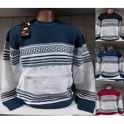 Свитер мужской HR1890_091004 вязка 3 шт (M-XL)