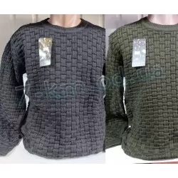 Свитер мужской HR1890_091006 вязка 3 шт (2XL-4XL)