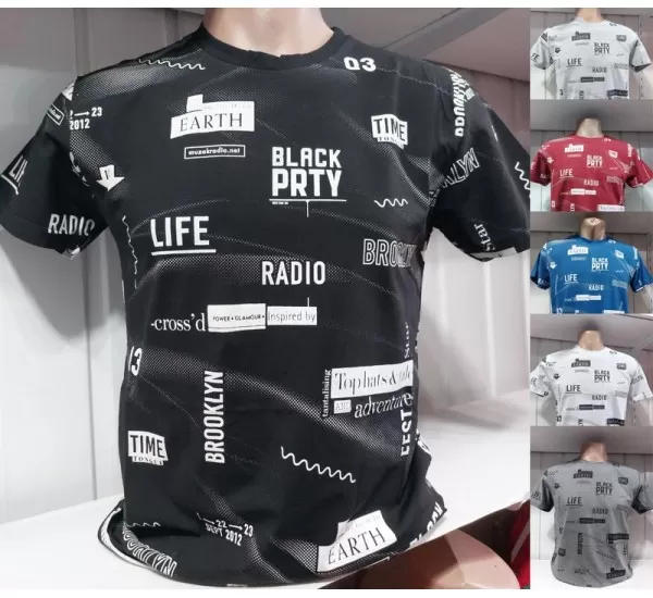 Футболка мужская (S-XXL) хлопок 5 шт HR1890_190502 Футболка мужская (S-XXL) хлопок 5 шт HR1890_190502