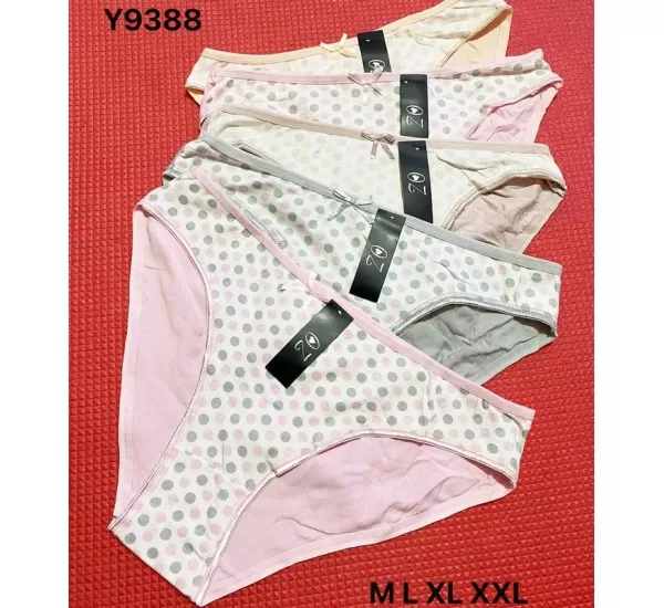 Труси жіночі Y9388 бавовна 12 шт (M-2XL) KiE_150318 Труси жіночі Y9388 бавовна 12 шт (M-2XL) KiE_150318