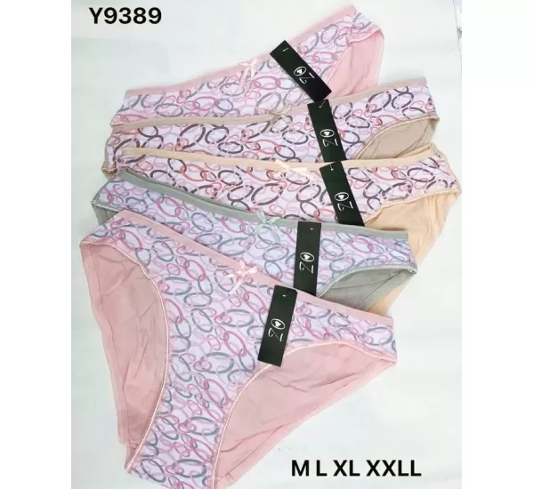 Труси жіночі Y9389 бавовна 12 шт (M-2XL) KiE_150322 Труси жіночі Y9389 бавовна 12 шт (M-2XL) KiE_150322