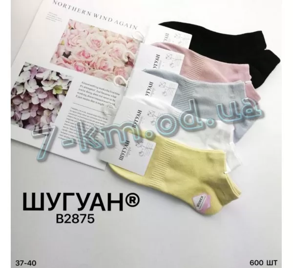 Шкарпетки жіночі KiE_B2875d бавовна 10 шт (37-40 р) Шкарпетки жіночі KiE_B2875d бавовна 10 шт (37-40 р)