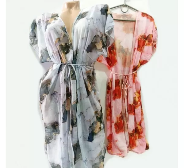 Туніка-халат жіночий Linn_22311 бавовна 5 шт (M-XL) Туніка-халат жіночий Linn_22311 бавовна 5 шт (M-XL)