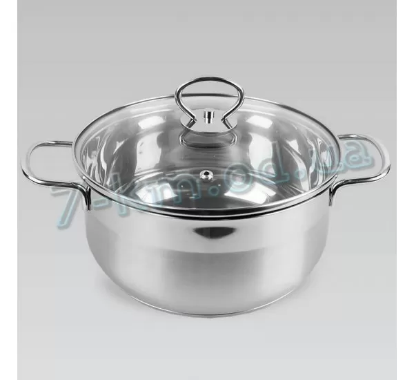 Кастрюля с крышкой PoS_MR-3508-26 Maestro 7 л 4 шт/ящ Кастрюля с крышкой PoS_MR-3508-26 Maestro 7 л 4 шт/ящ