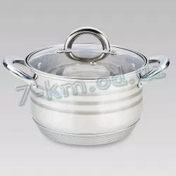 Каструля з кришкою PoS_MR-3513-26 Maestro 8,2 л 4 шт/ящ