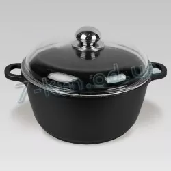 Кастрюля с крышкой Cast PoS_MR-4628C Maestro 5,8 л 6 шт/ящ
