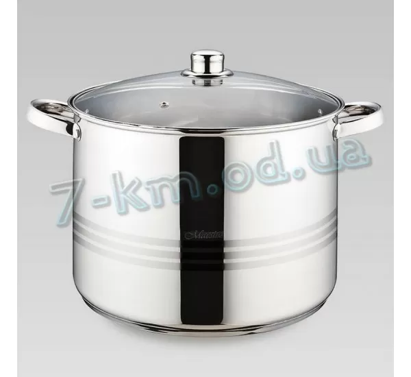 Кастрюля с крышкой PoS_MR-3517-18 Maestro 18 л 4 шт/ящ Кастрюля с крышкой PoS_MR-3517-18 Maestro 18 л 4 шт/ящ