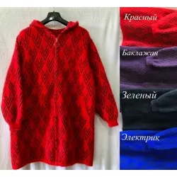 Кардиган женский 1 шт (54-60 р. один) альпака RZ4492_26246