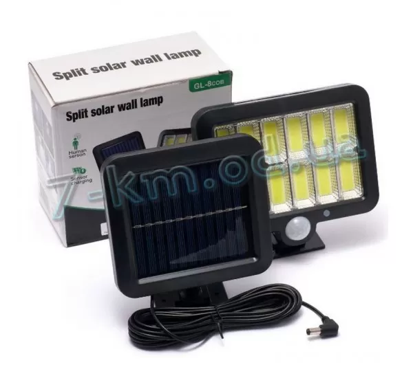 Розділена сонячна настінна лампа Split Solar Wall Lamp GL-12COB Smart_160218 Розділена сонячна настінна лампа Split Solar Wall Lamp GL-12COB Smart_160218