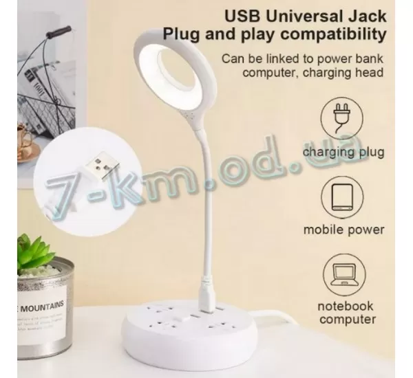 Гнучка світлодіодна лампа USB LED білого кольору, 4000к освітлення Smart_160204 Гнучка світлодіодна лампа USB LED білого кольору, 4000к освітлення Smart_160204