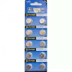 Батарейки Batteries LR44H/AG13 - 5 упаковок по 10 шт SoT_210904