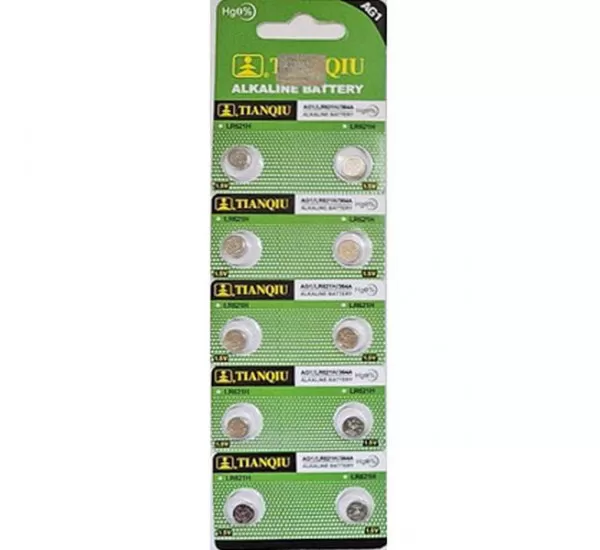 Батарейки Batteries LR621H/AG1 - 5 упаковок по 10 шт SoT_210904 Батарейки Batteries LR621H/AG1 - 5 упаковок по 10 шт SoT_210904