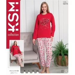 Піжама жіноча TaN_0273 байка 5 шт (M-2XL)