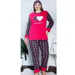 Піжама жіноча TaN_086 махра/фліс 4 шт (3-5XL)