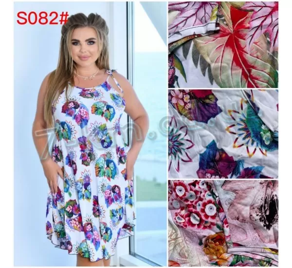Сарафан женский ZeL1396_S082 штапель 6 шт (62-64 р) Сарафан женский ZeL1396_S082 штапель 6 шт (62-64 р)