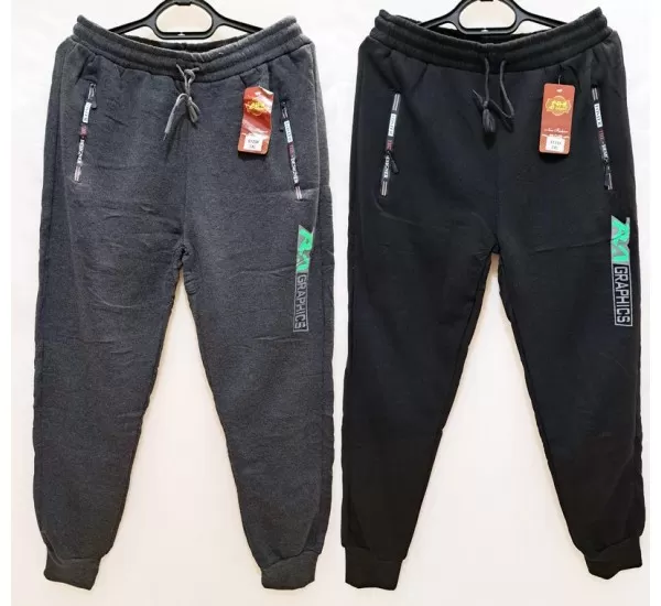 Спорт штаны мужские 4 шт (L-3XL) трикотаж/флис DLD_6125 Спорт штаны мужские 4 шт (L-3XL) трикотаж/флис DLD_6125