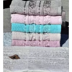 Полотенце Баня, махра, 6 шт, (70х140 см) HR1810_241104a