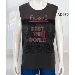 Майка чоловіча трикотаж 5 шт (5-8XL) SeR2152_AD670