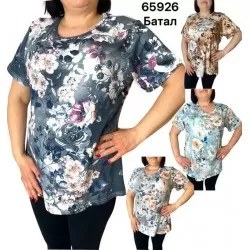 Футболка женская трикотаж 6 шт (4-8XL) SeR2152_65926