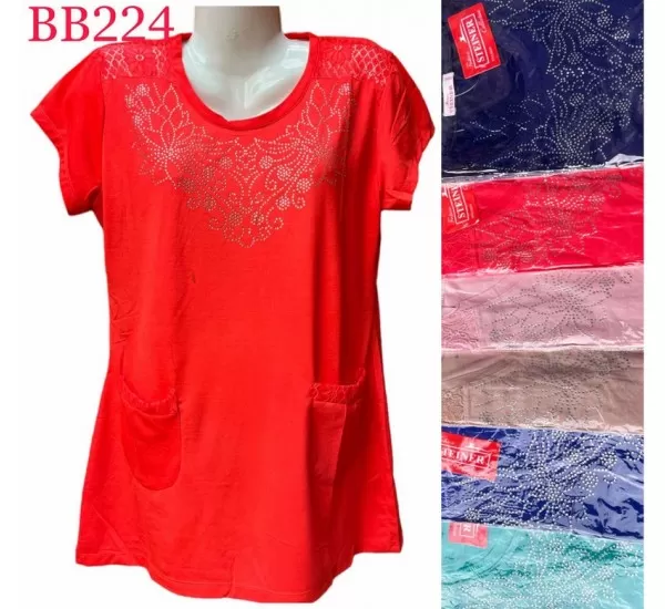 Туника женская трикотаж 5 шт (3-6XL) SeR2152_BB224 Туника женская трикотаж 5 шт (3-6XL) SeR2152_BB224