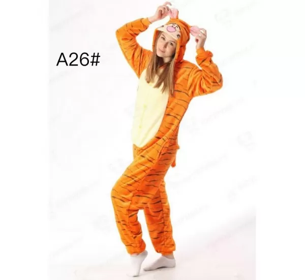 Піжама Кігурумі жіноча, велсофт 6 шт (S-XL) ZeL1396_A26 Піжама Кігурумі жіноча, велсофт 6 шт (S-XL) ZeL1396_A26