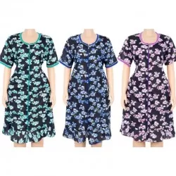 Халат женский, вискоза 5 шт (1-5XL) DLD_S140