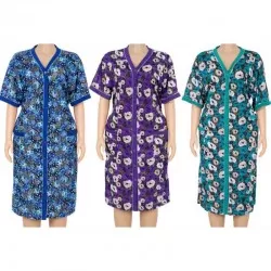 Халат женский, вискоза 5 шт (1-5XL) DLD_S13