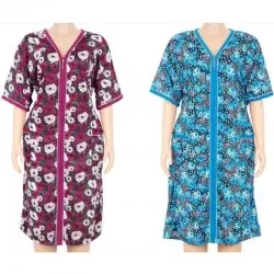 Халат женский, вискоза 5 шт (1-5XL) DLD_S15