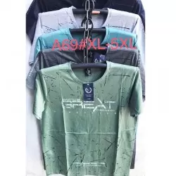 Футболка мужская, трикотаж 10 шт (1-5XL) DLD_A69