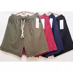 Шорты женские, лён 6 шт (5-7XL) DLD_522