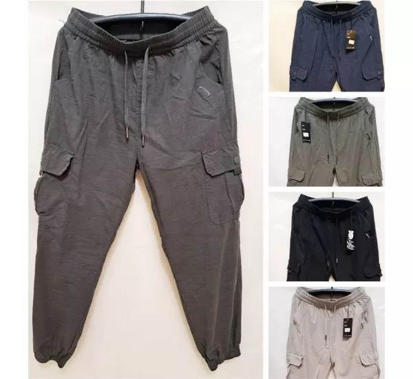 Штани чоловічі 5 шт (1-5XL) льон DLD_3002 Штани чоловічі 5 шт (1-5XL) льон DLD_3002