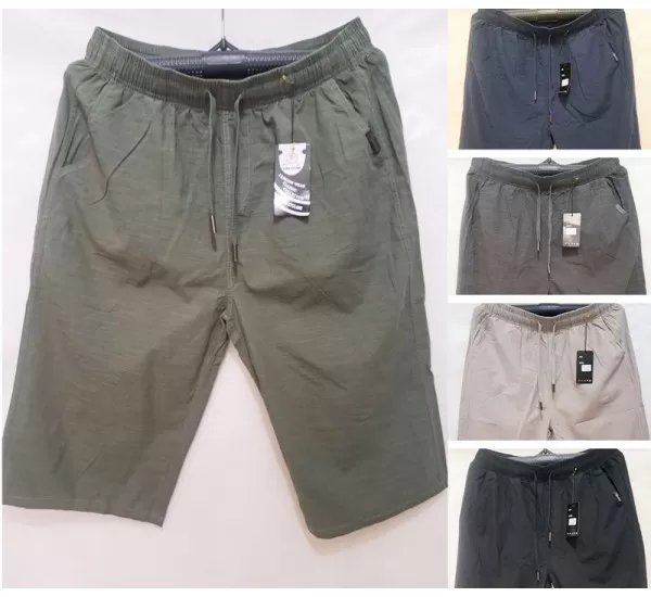 Бриджи мужские 5 шт (3-7XL) лён DLD_3052 Бриджи мужские 5 шт (3-7XL) лён DLD_3052