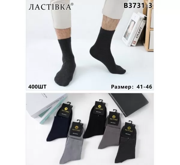 Носки мужские 10 шт (41-46 р) коттон KiE_B3731-3 Носки мужские 10 шт (41-46 р) коттон KiE_B3731-3